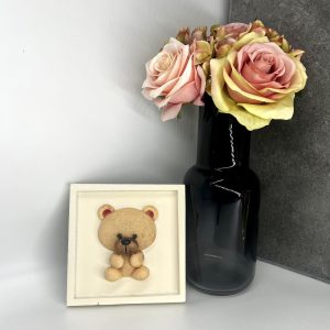 Kader met 3Dbeertje   [plaster]