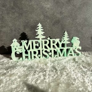 Kerstmis opschrift