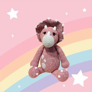 Knuffel Triceratops 40 cm