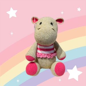 Hippo knufel 40 cm