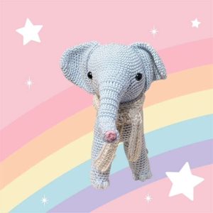 Knuffel olifant 20 cm