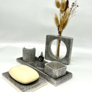 Zand set voor de badkamer