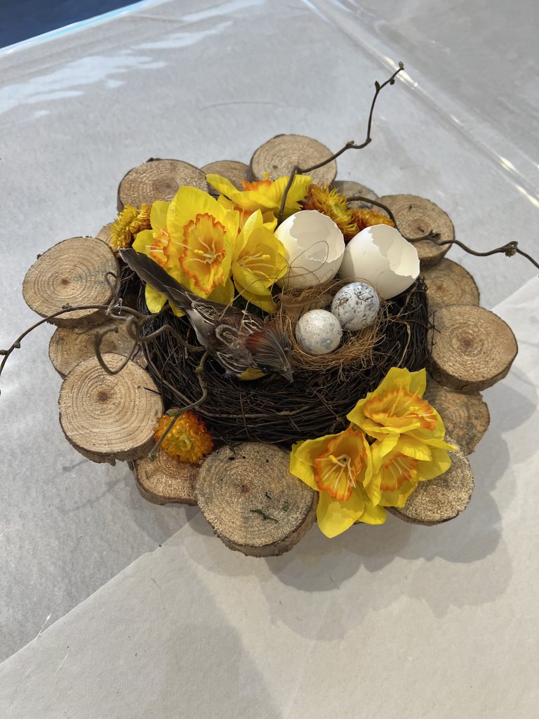 Paasdecoratie voor tafel